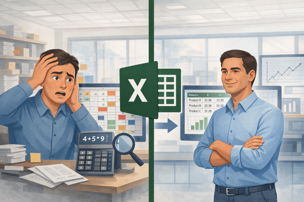 Vom Chaos zu Ordnung mit Excel