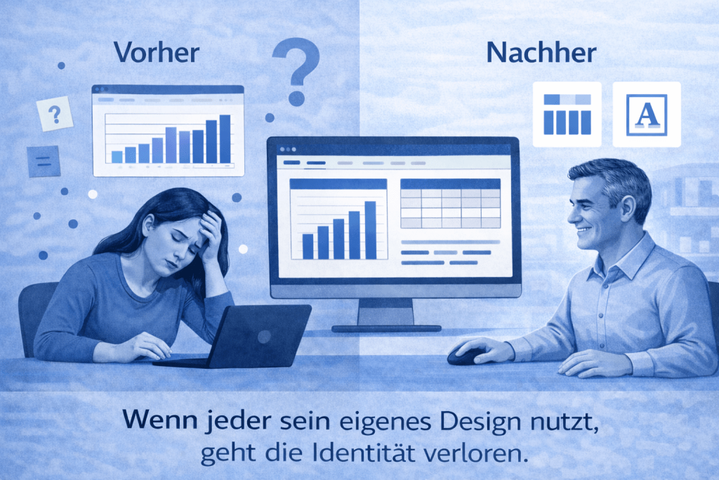 Design vor und nach der Ordnung