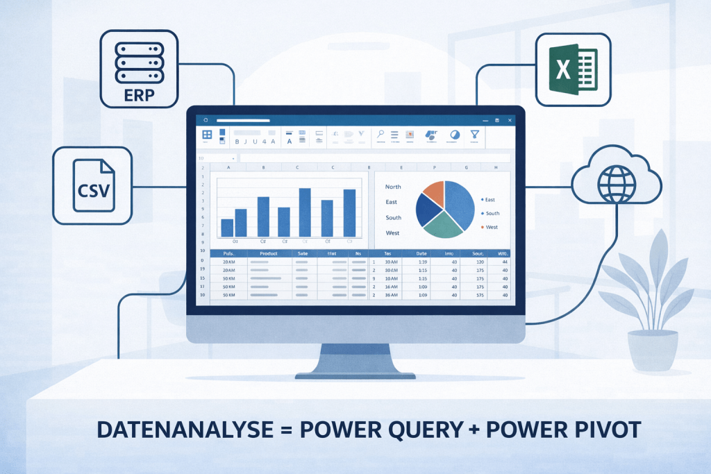 Datenanalyse mit Power Query und Power Pivot