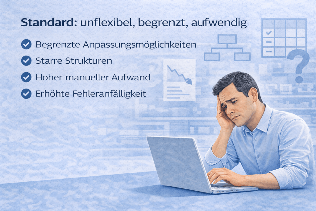 Konzentrierte Analyse am Schreibtisch