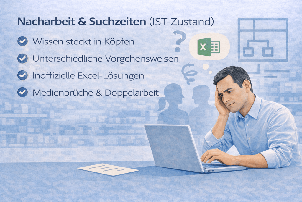 Stress im Büroalltag und Herausforderungen