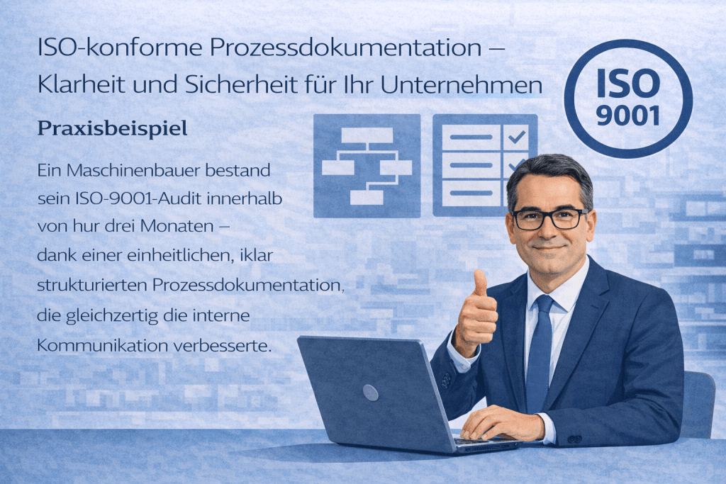 ISO-konforme Prozessdokumentation im Büro