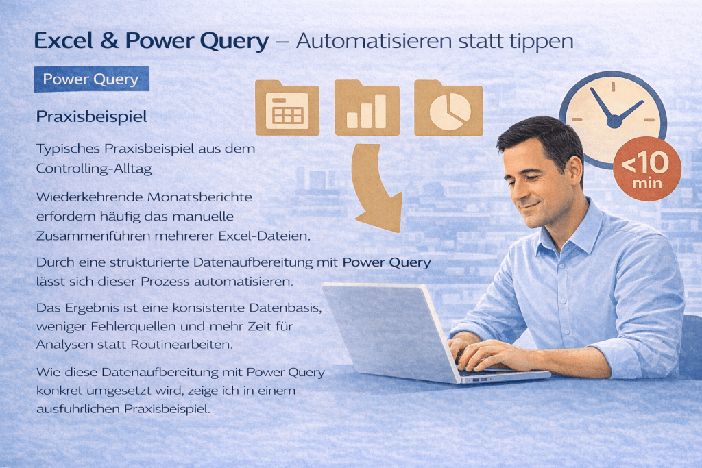 Excel & Power Query Automatisierung im Controlling
