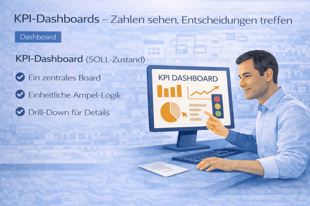 KPI-Dashboard zur Entscheidungsfindung