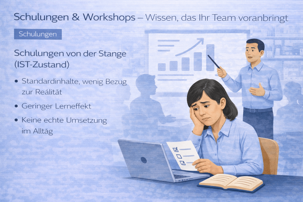 Standard Schulungen im Alltagstest