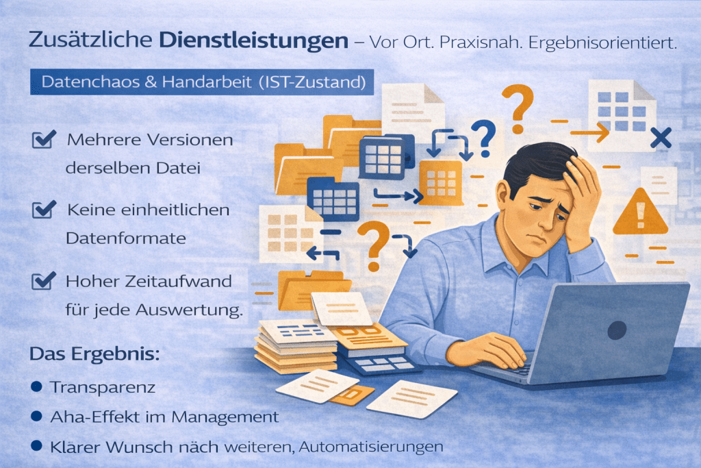 Datenchaos am Arbeitsplatz